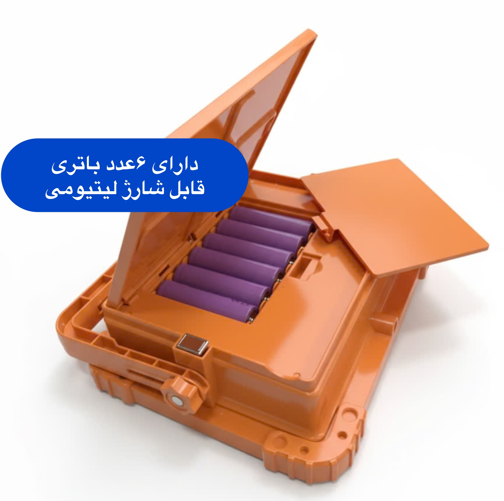 چراغ روشنایی ویدز مدل 6BATTRY_336 SMD