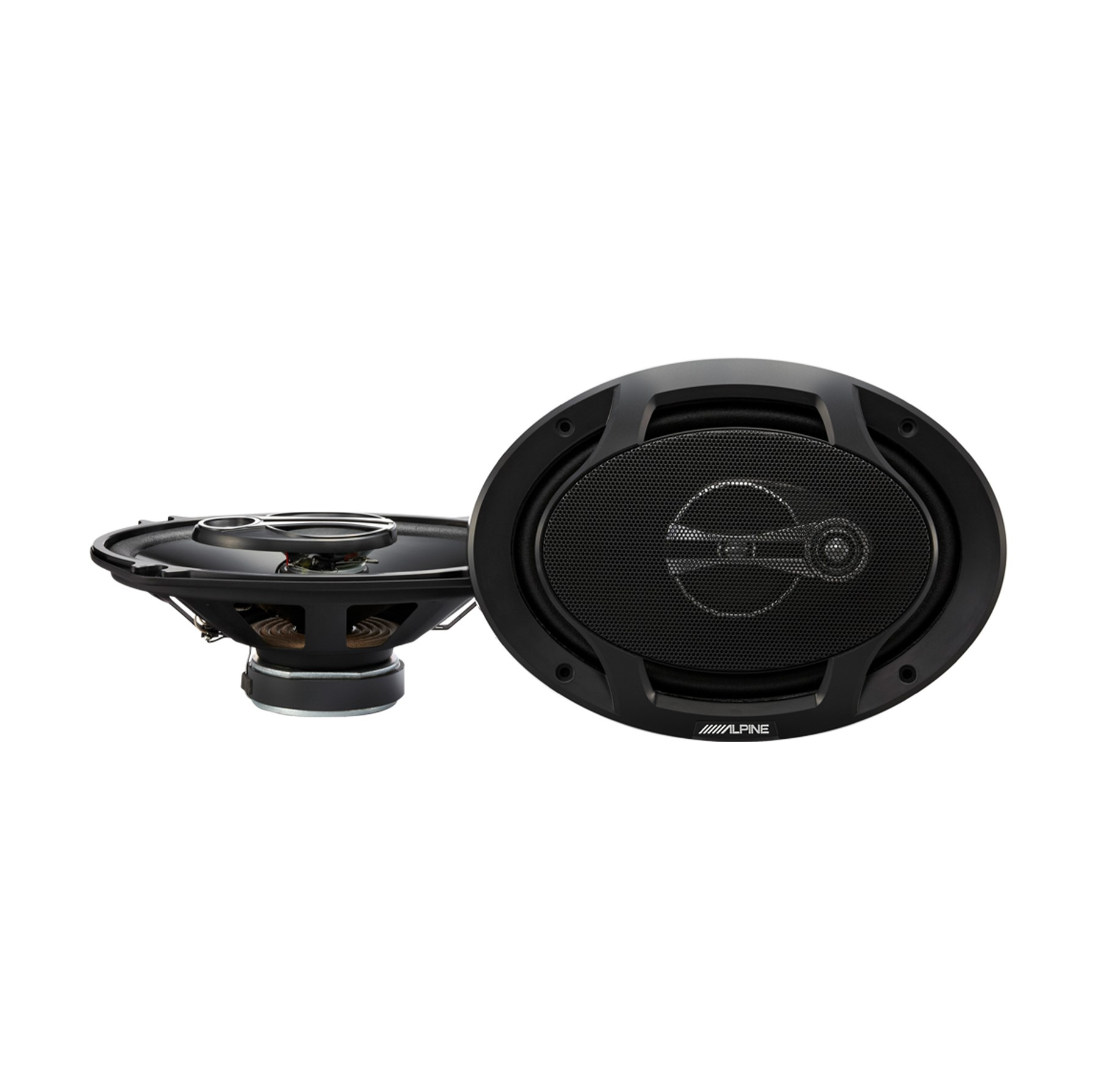 بلندگو پشت خودرو آلپاین مدل SPJ-691C3 سایز 9*6 اینچ بسته دو عددی