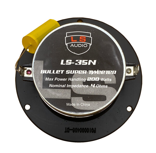 سوپر تیوتر درب جلو راست خودرو ال اس آدیو مدل LS-35N سایز 4 اینچ بسته دو عددی