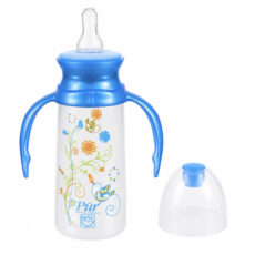 شیشه شیر پیور مدل Classic طرح دسته دار ظرفیت 250 میلی لیتر