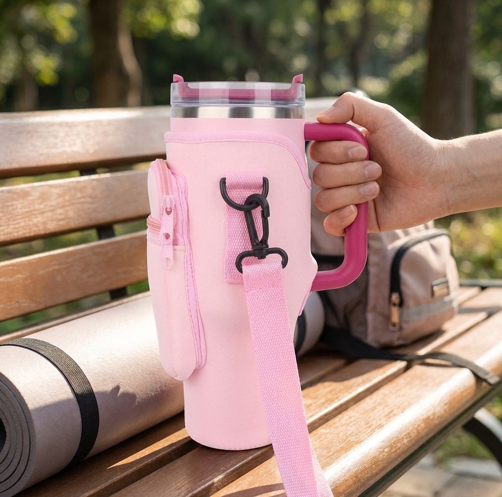کاور ماگ مناسب استنلی تامبلر مدل QUENCHER H2O TUMBLER