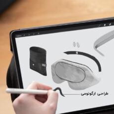 چشم بند خواب کاوا ماسک مدل مدیتیشن C19 مجموعه 2 عددی