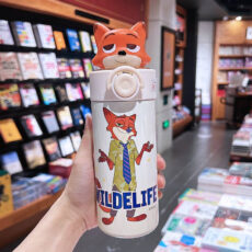 قمقمه کودک مدل Nick Wilde گنجایش 0.45 لیتر