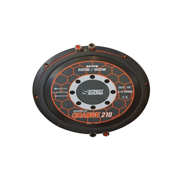 ساب ووفر پشت خودرو استریت ساند مدل orange 210 سایز 10 اینچ