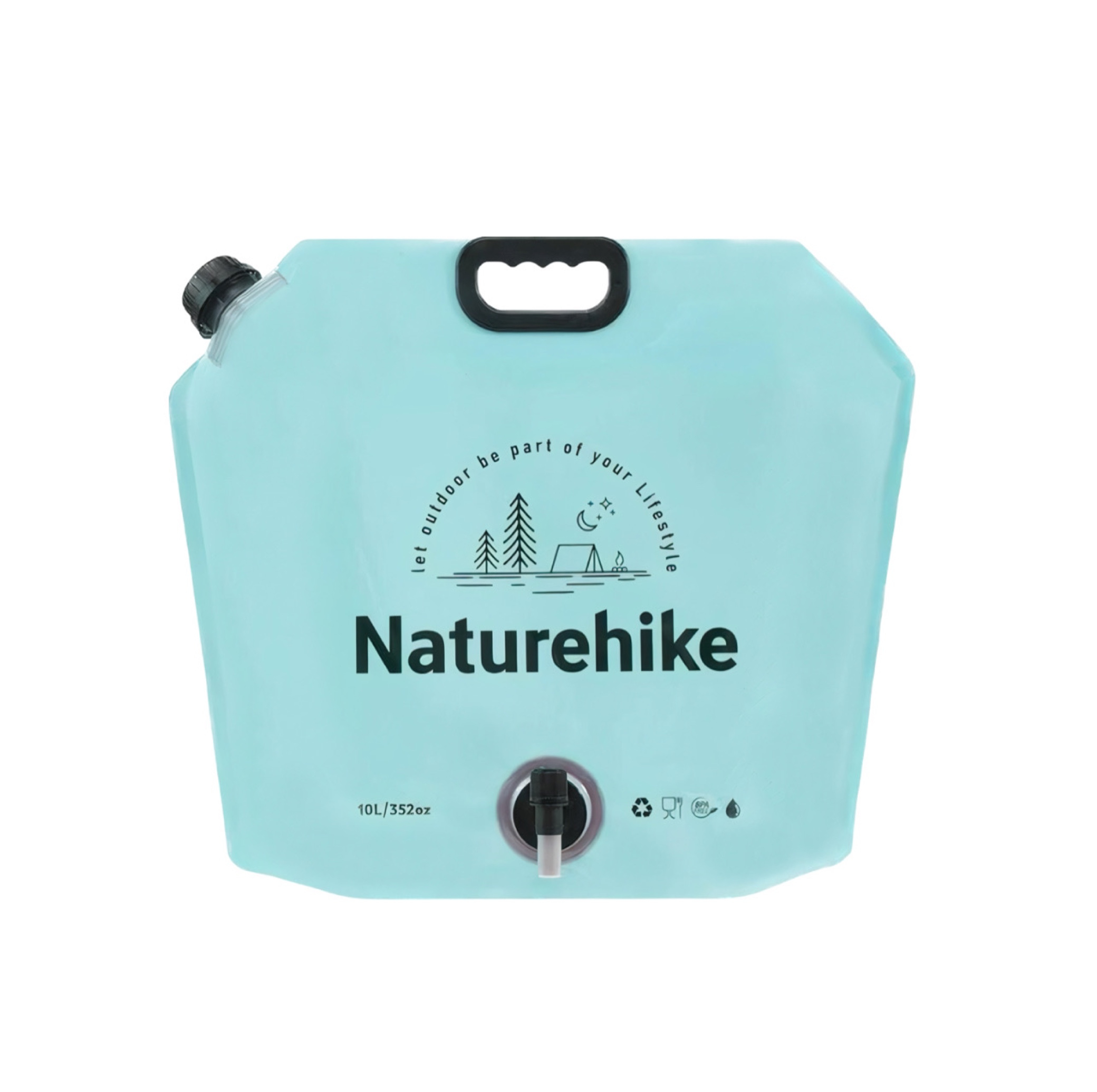 نگهدارنده آب 10 لیتری نیچرهایک مدل outdoor-10L