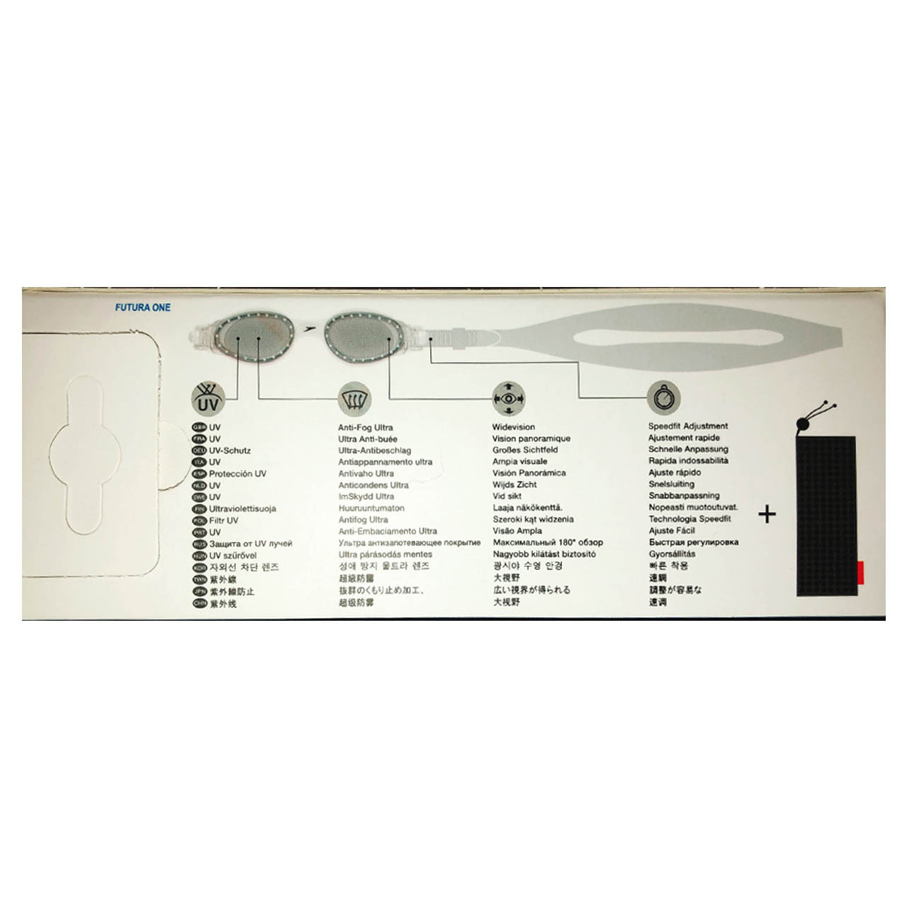 عینک شنا اسپیدو مدل FUTURA ONE-506