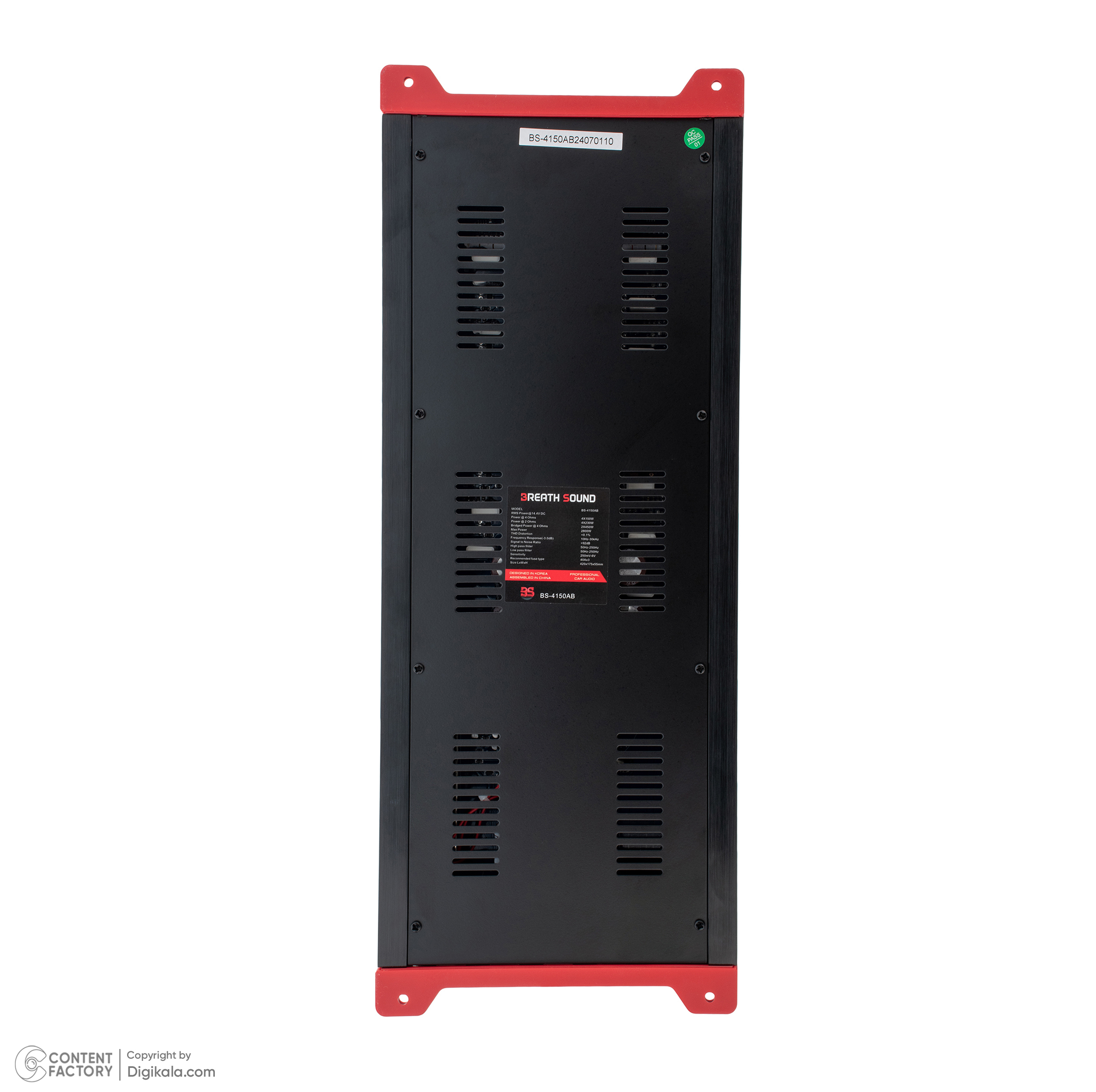 آمپلی فایر خودرو 4 کانال صدای نفس مدل BS-4150AB