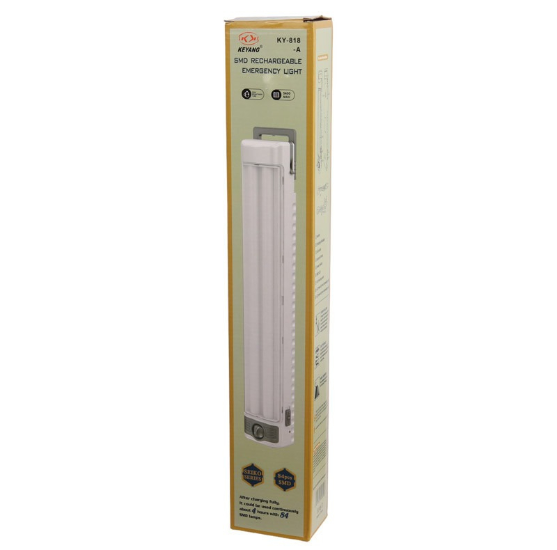 چراغ اضطراری کیانگ مدل KY-818 با نور مهتابی