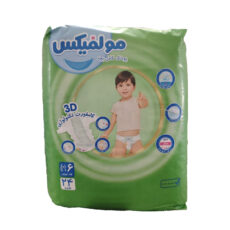 پوشک کودک مولفیکس مدل چسبی سایز 6 چهار بسته 24 عددی