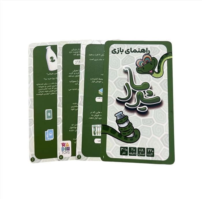بازی فکری رادین تویز مدل شیر مار