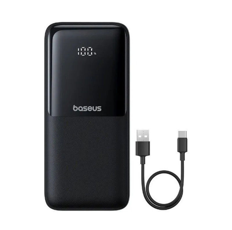 پاوربانک 22 وات بیسوس مدل LIPOW Dual ظرفیت 20000 میلیآمپرساعت به همراه کابل USB-C و لایتنینگ