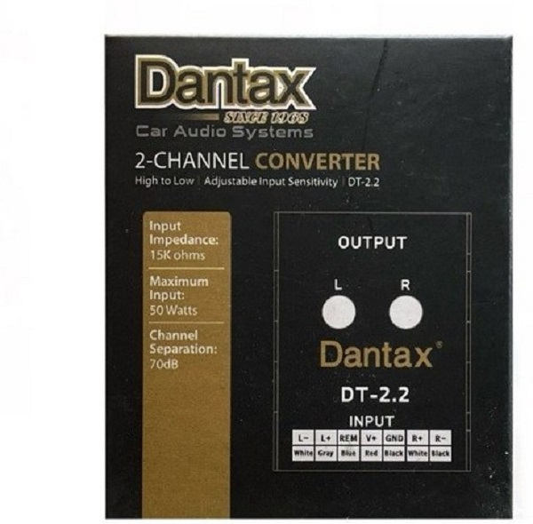 مبدل آمپلی فایر خودرو دنتکس مدل DT-2.2