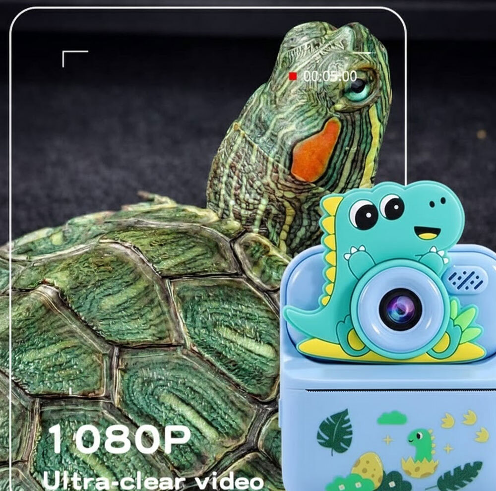 دوربین دیجیتال کودک مدل Dinosaur