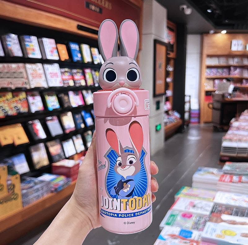 قمقمه کودک مدل Judy Hopps گنجایش 0.45 لیتر