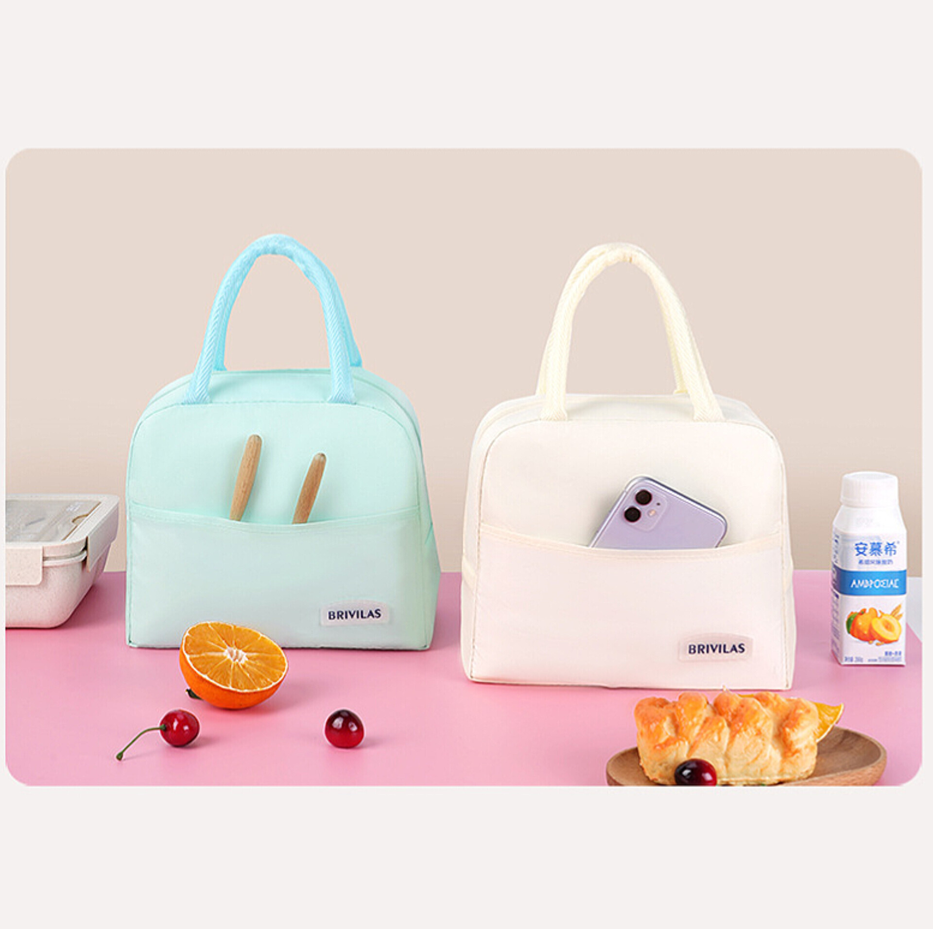 کیف عایق دار بریویلاس مدل Curved Pantone