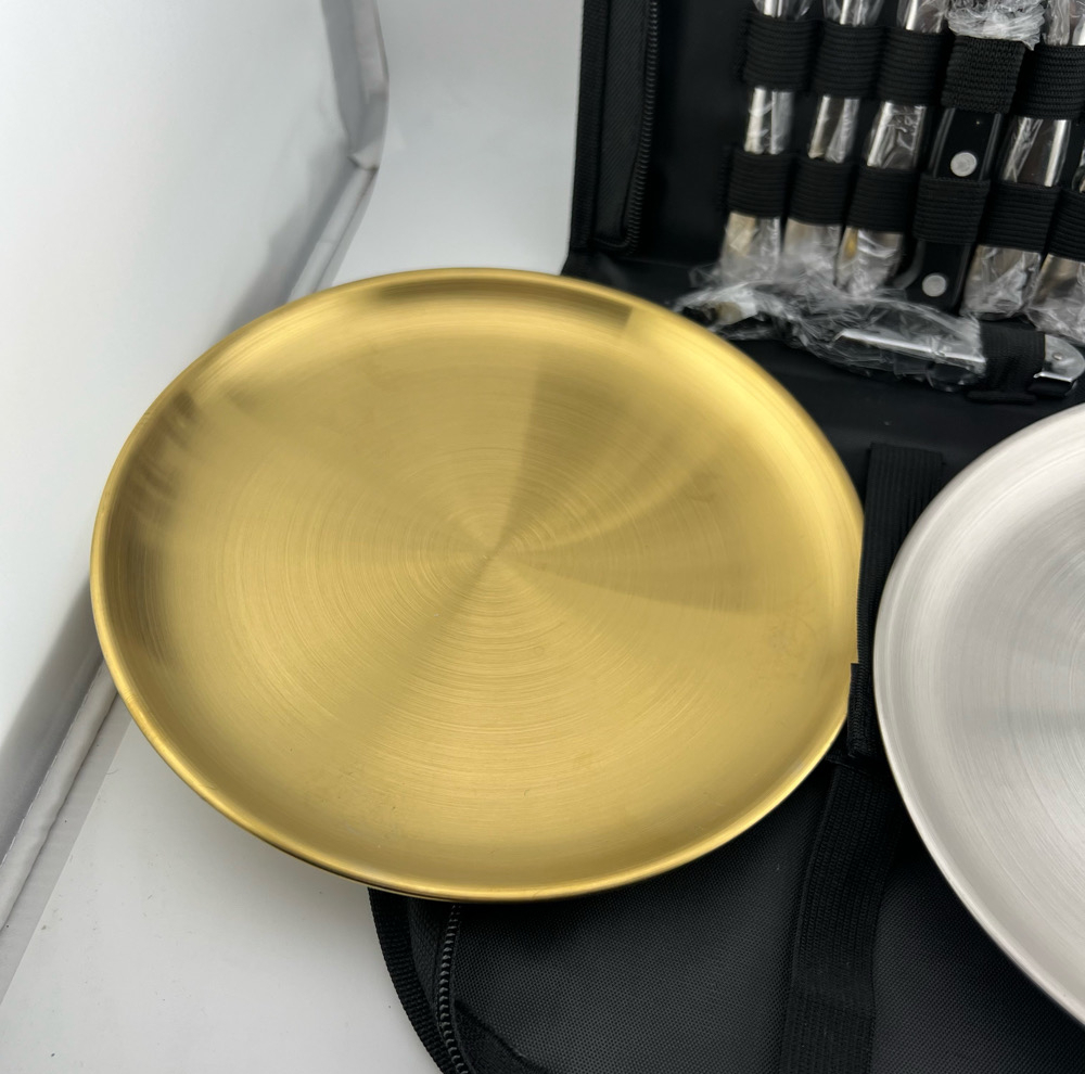 مجموعه ظروف سفری 2 نفره کد Stainless steel