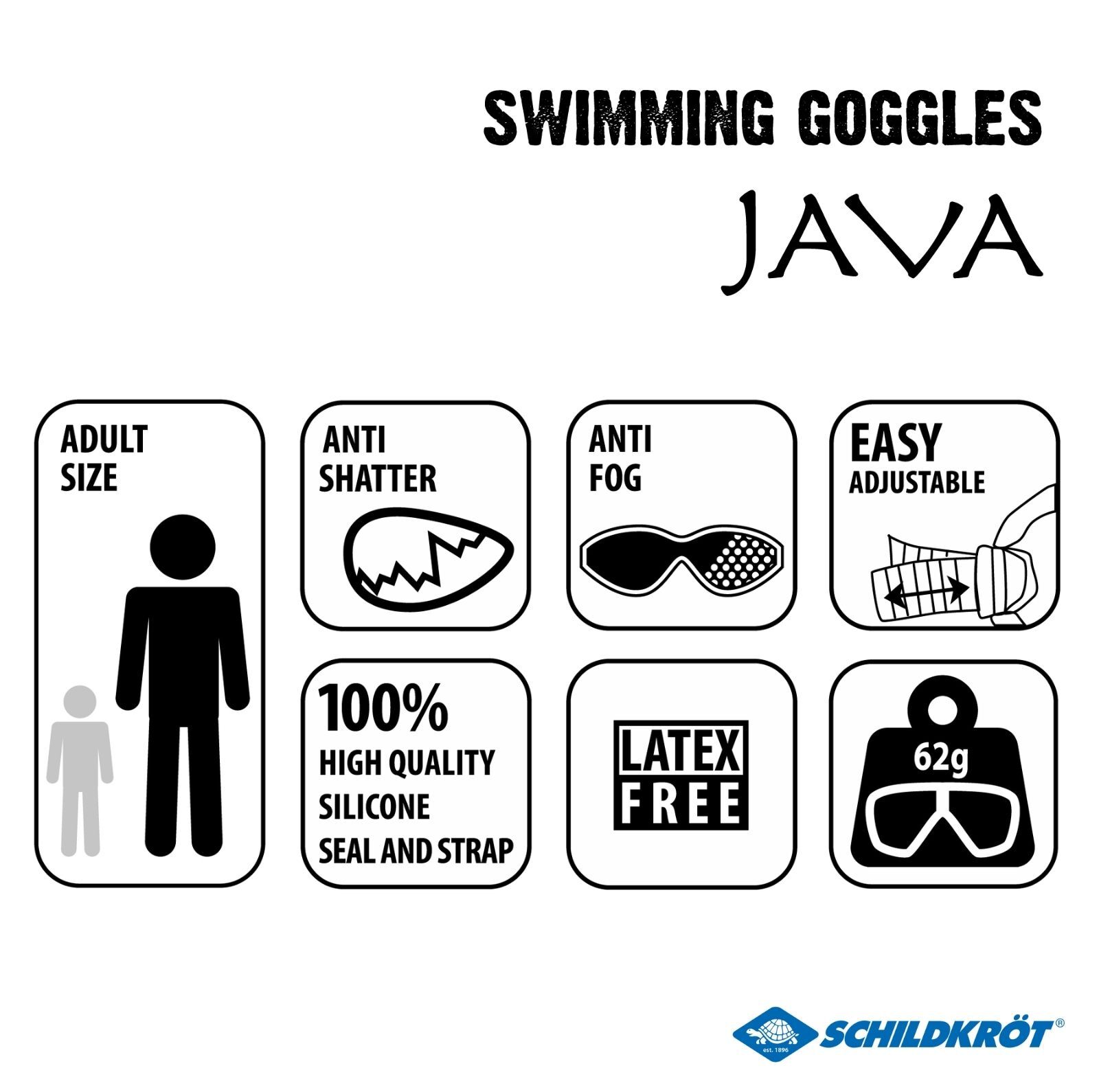 عینک شنا شیلدکروت مدل Java
