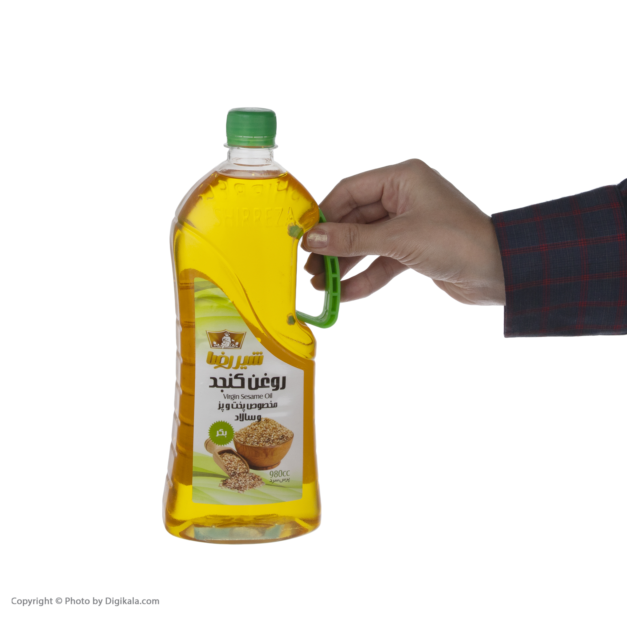 روغن کنجد بکر شیررضا - 882 گرم