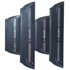 برچسب پارکابی خودرو امیران اسپرت طرح چرم کد 2025016 مناسب برای هایما S5 و S7 مجموعه 4 عددی