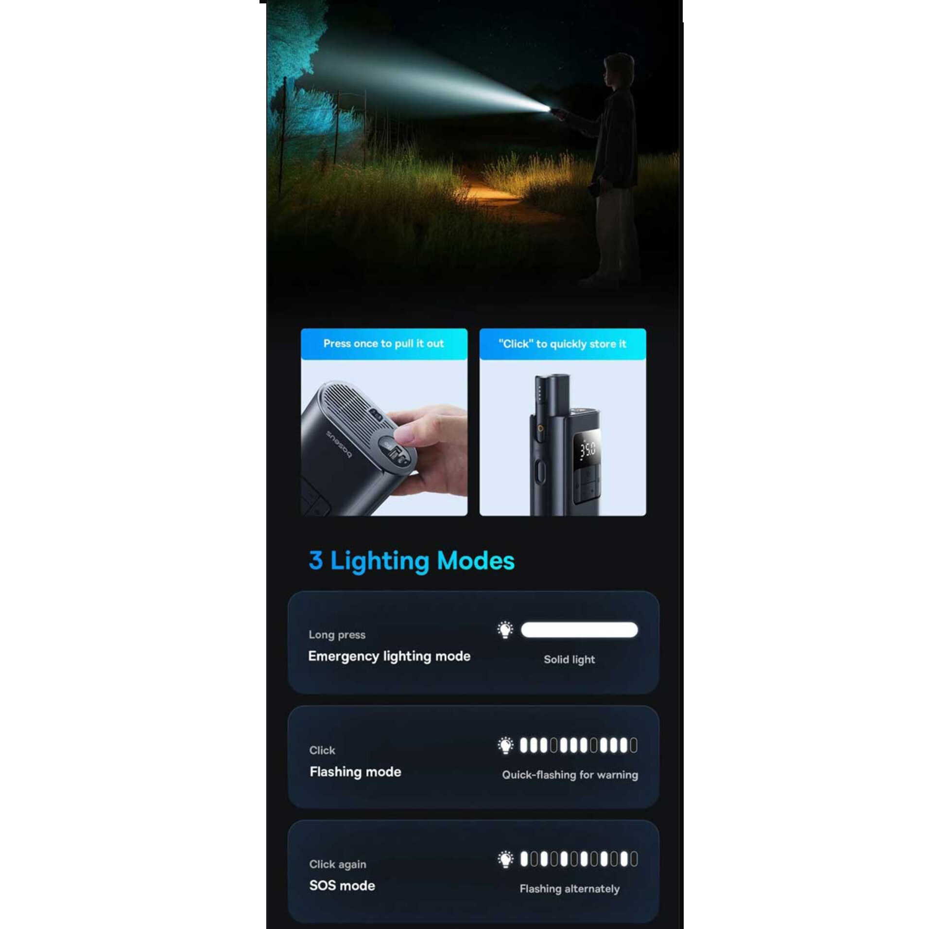 کمپرسور  هوا 75 وات بیسوس مدل BS-CG034