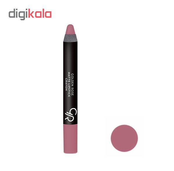 رژلب مدادی گلدن رز مدل Crayon شماره 10