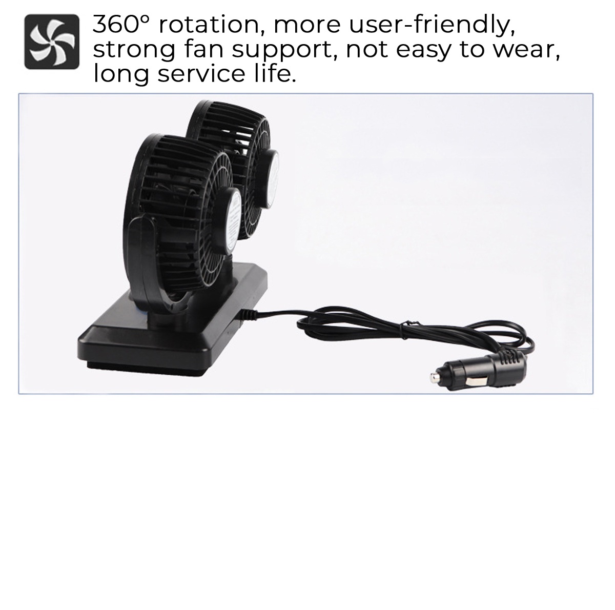 پنکه خودرو مدل HX-T303