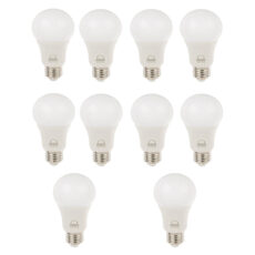 لامپ LED بروکس 10 وات مدل A60 پایه E27 بسته 10 عددی