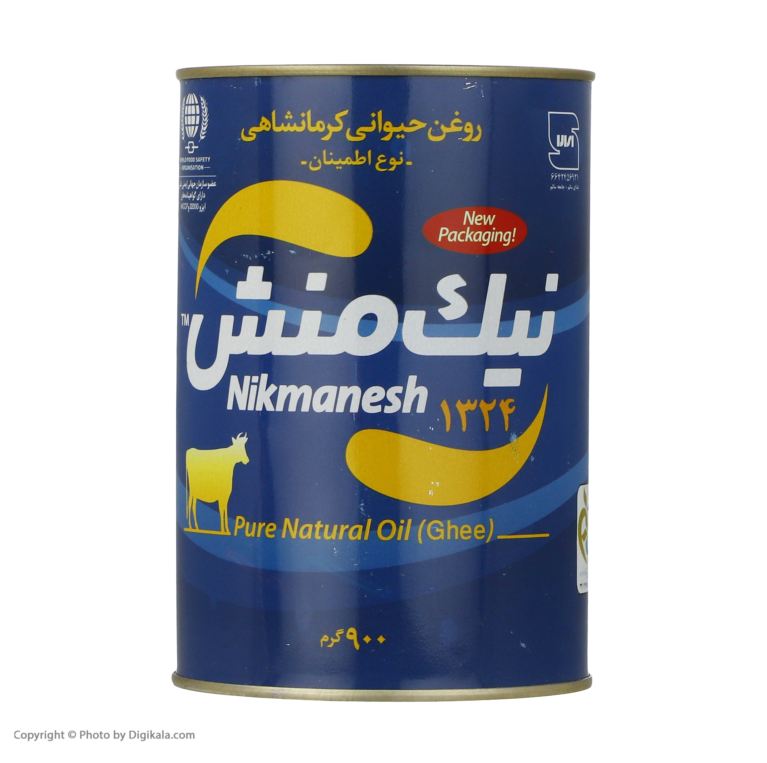 روغن حیوانی کرمانشاهی نوع اطمینان نیک منش - 900 گرم