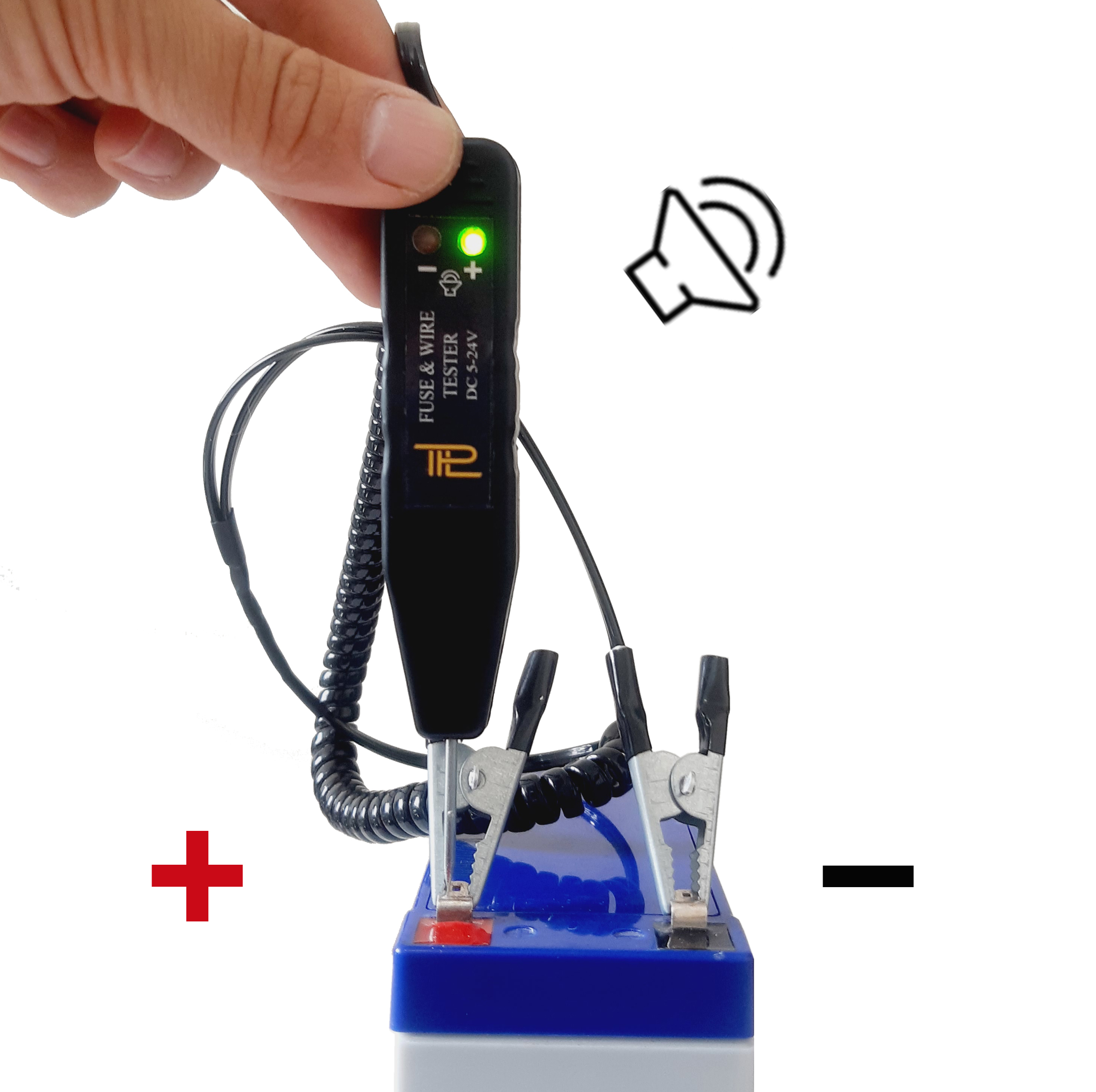 لامپ LED تست فیوز و سیم کشی خودرو و موتور سیکلت مدل YS-01