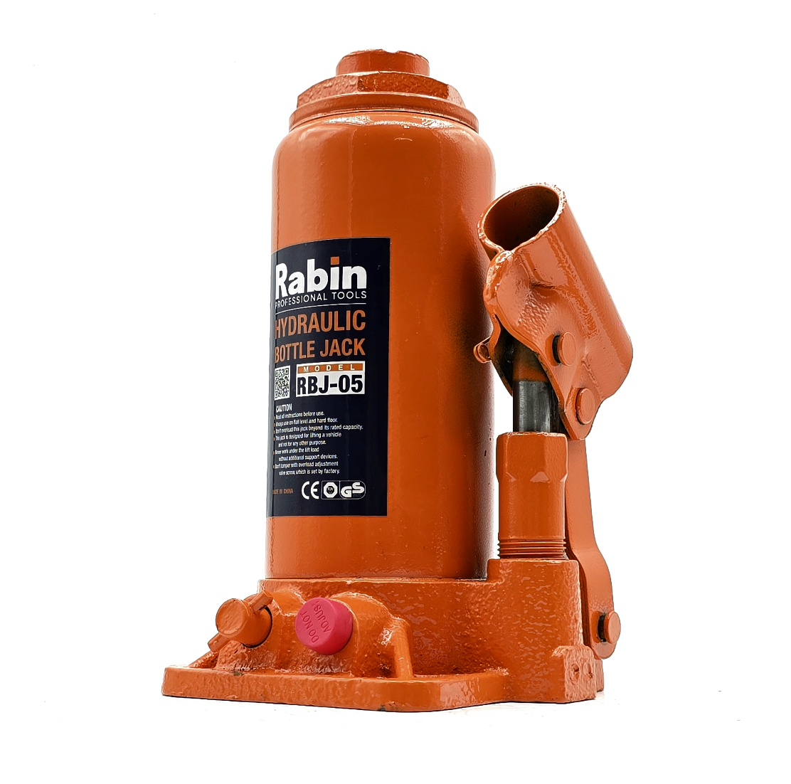 جک هیدرولیک خودرو رابین مدل RBJ-05 ظرفیت 5 تن