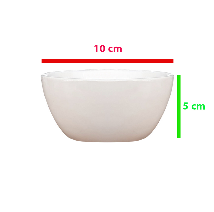 کاسه ماست خوری مدل 10CM بسته 6 عددی