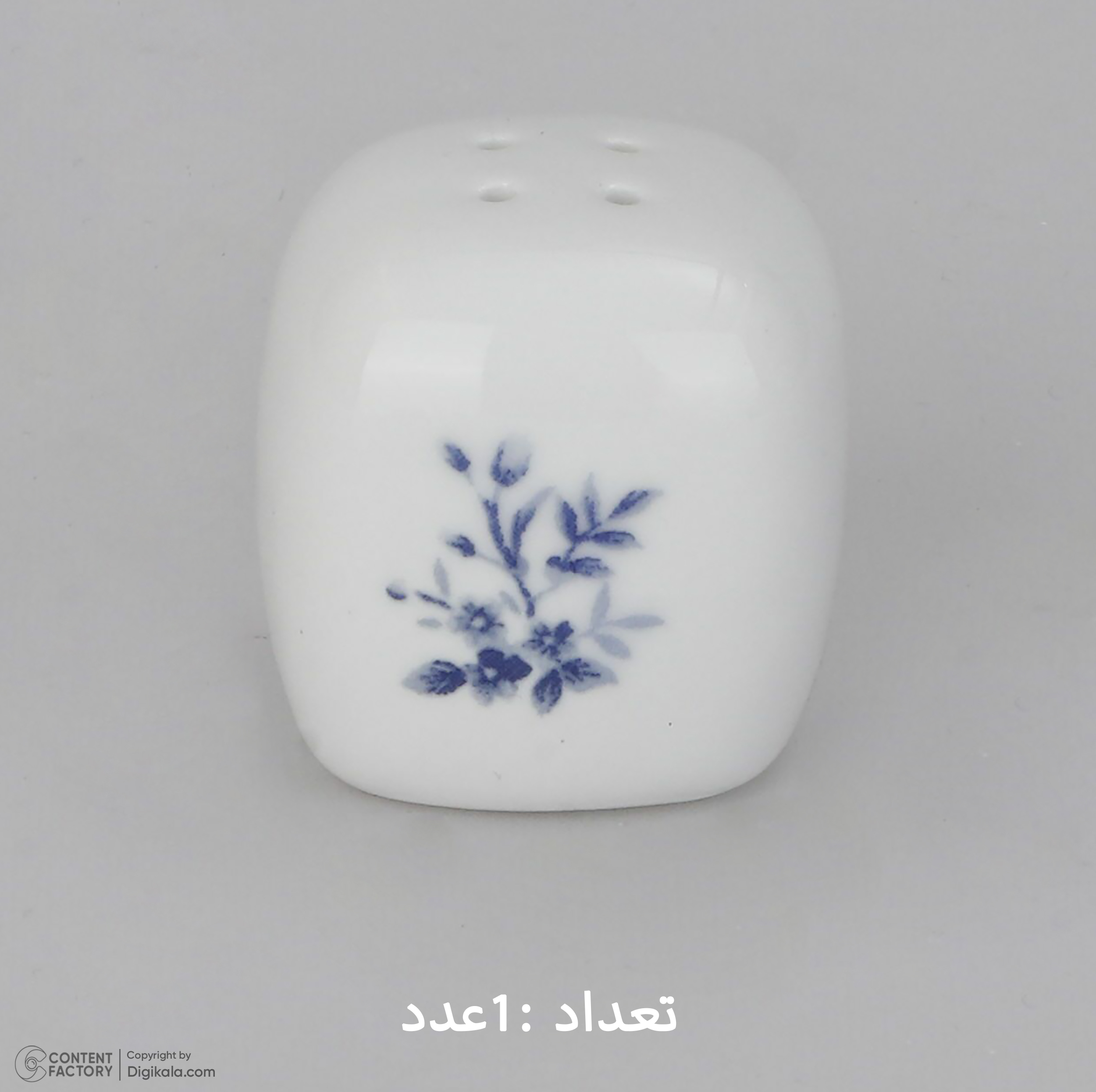 سرویس غذاخوری 27 پارچه 6 نفر چینی زرین ایران مدل کواترو ورنیکا درجه عالی