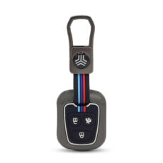 کاور ریموت و سوئیچ خودرو چیکال طرح فلزی کد P-153 مناسب برای پراید و تیبا