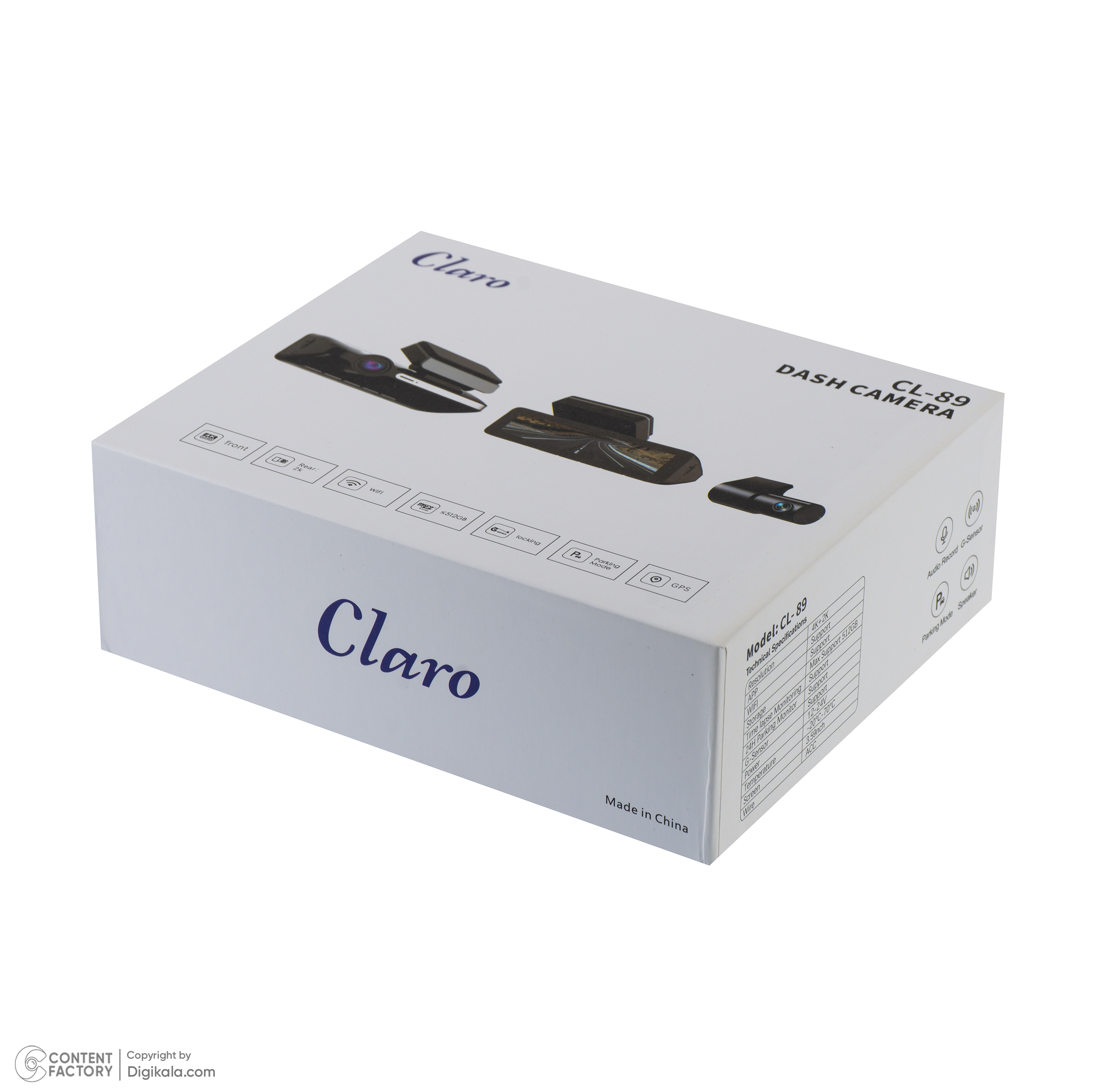دوربین ثبت وقایع کلارو مدل CL-89 مجموعه 2 عددی