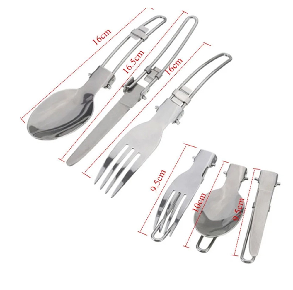 مجموعه ظروف سفری مدل Portable Cookware