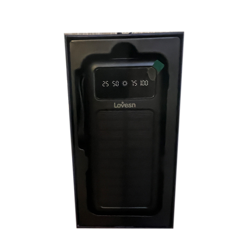 پاوربانک 5 وات خورشیدی لاوسن مدل p201 ظرفیت 20000 میلی‌آمپرساعت