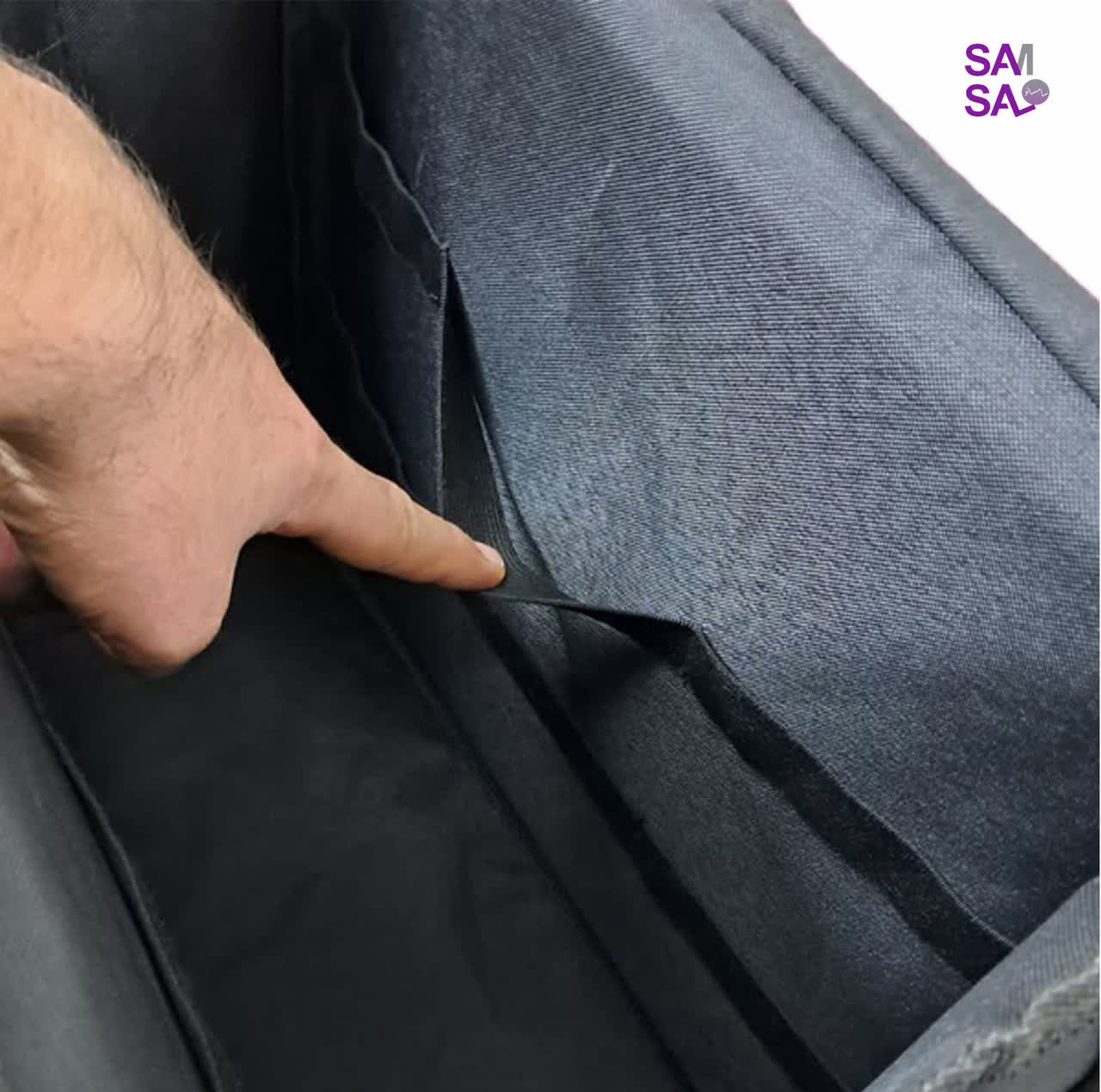 کیف نظم دهنده صندوق عقب خودرو سام سالو مدل 2dja6j به همراه کیف ابزار