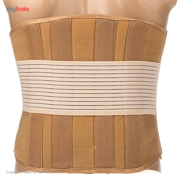 کمربند طبی پاک سمن مدل Superior With Hard Bar Medium