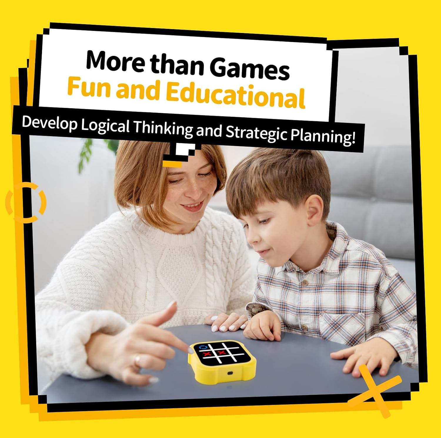بازی فکری ایزمام مدل TIC TAC TOE