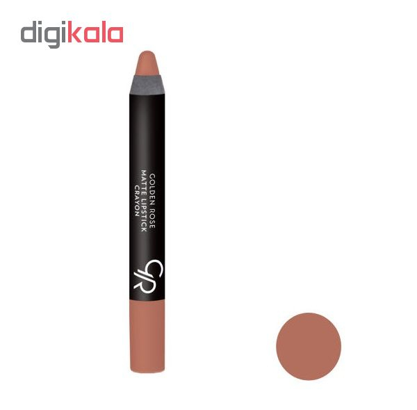 رژلب مدادی گلدن رز مدل Crayon شماره 14
