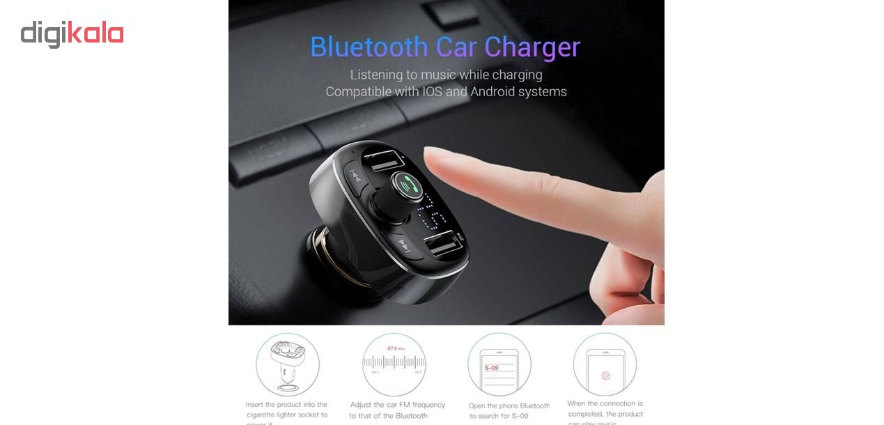 پخش کننده اف ام خودرو باسئوس مدل CCALL-TM