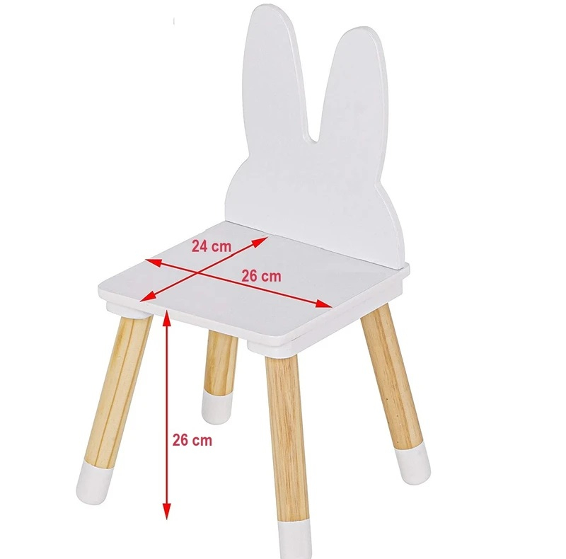 ست میز و صندلی کودک مدل rabbit-1p