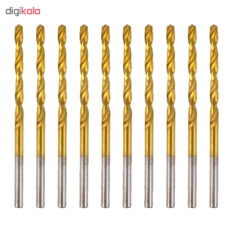 مجموعه 10 عددی مته تی جی کد TG-D-09.5 سایز 9.5 میلی متر