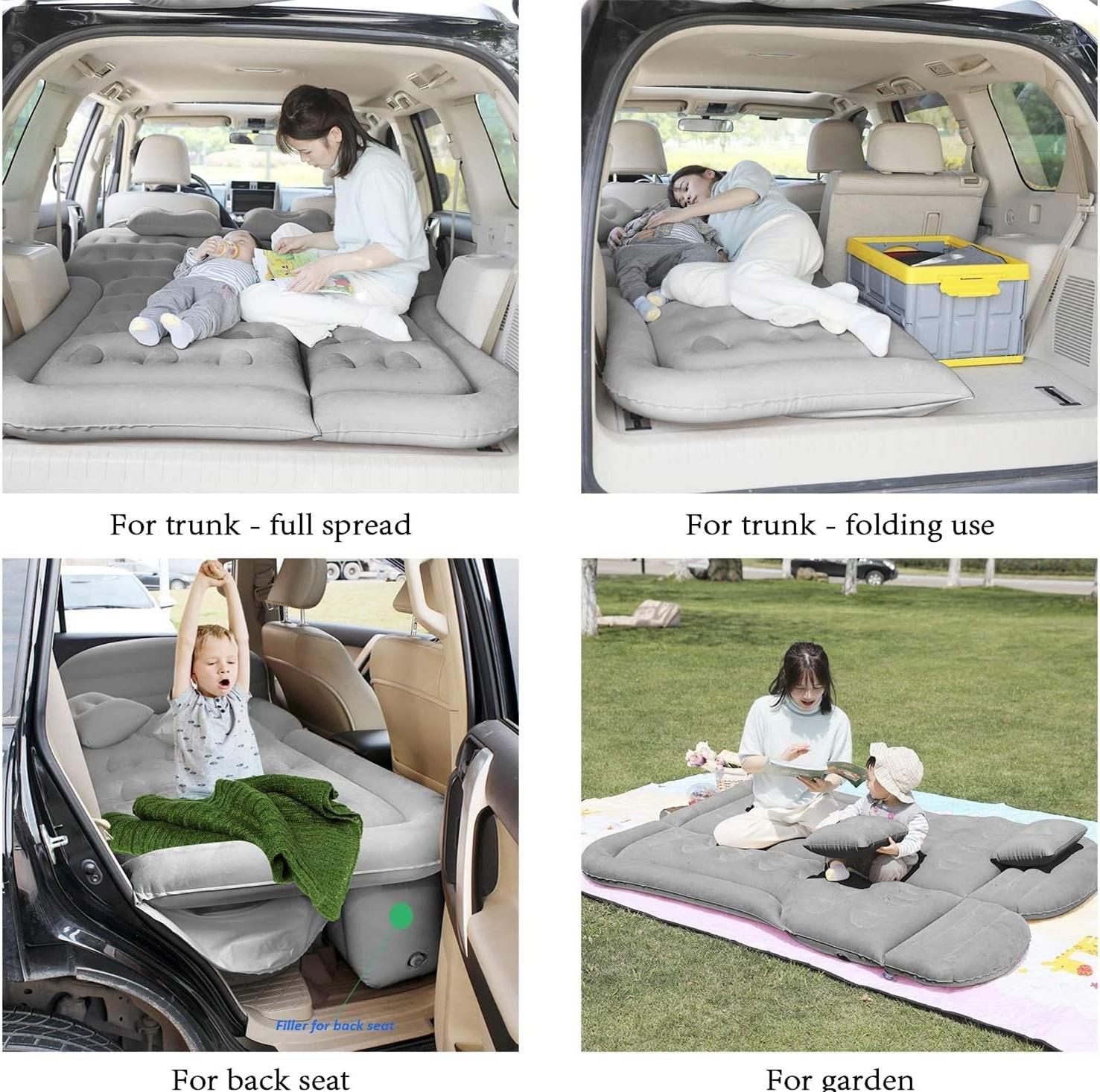 تشک بادی عقب خودرو و مدل SUV مجموعه 4 عددی