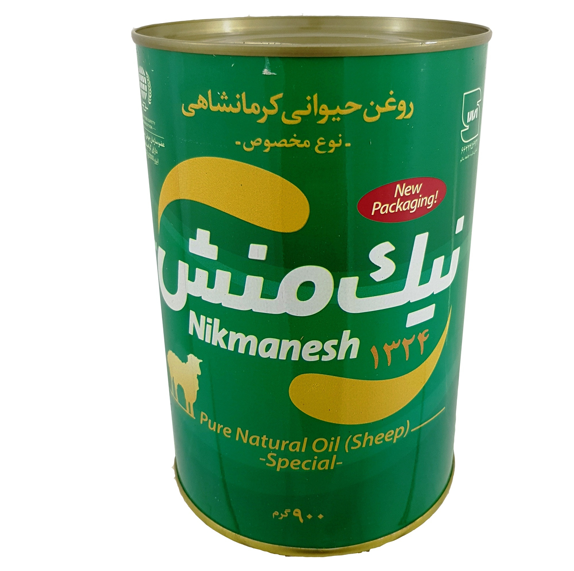 روغن حیوانی کرمانشاهی مخصوص نیک منش - 900 گرم