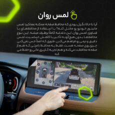 محافظ صفحه نمایش آنتی رفلکس مانیتور خودرو مولتی نانو مدل X-S1B مناسب برای لاماری ایما