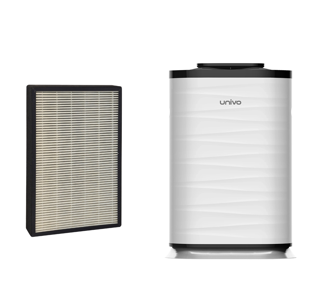 دستگاه تصفیه‌کننده هوا خانگی پنج مرحله‌ای یونیوو مدل UAir Luma 600 به همراه فیلتر
