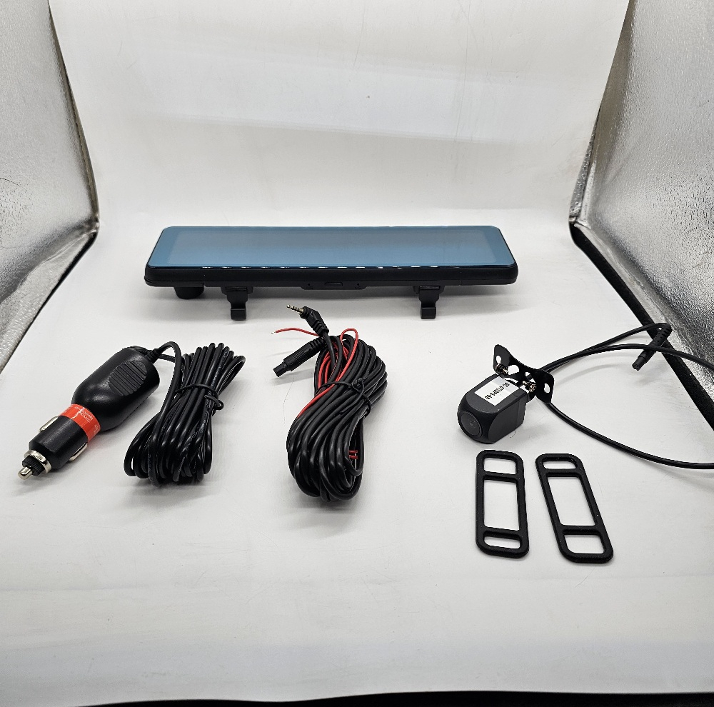 آینه مانیتور و دوربین دنده عقب خودرو شارک مدل SH-11INCH