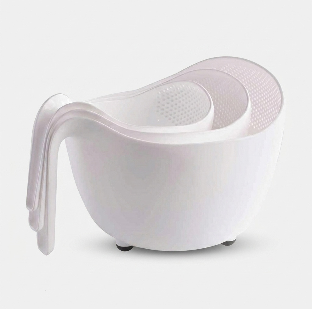 آبکش لیمون مدل دسته دار کد DH1330 مجموعه 3 عددی