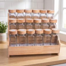 جای ادویه 18 پارچه مدل مک کارتی RM1432 به همراه استند